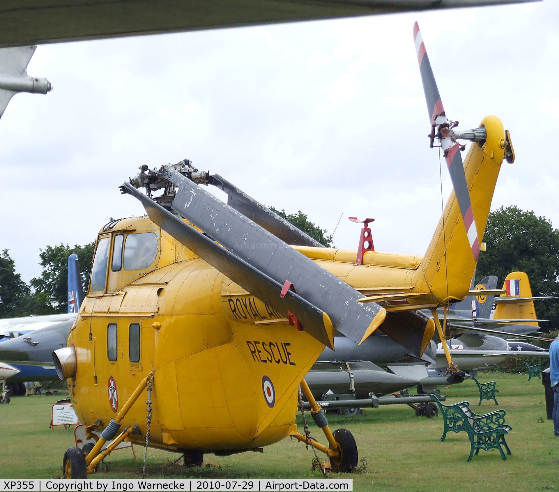 XP355, 1962 Westland Whirlwind HAR.10 C/N WA371, Westland Whirlwind HAR10 at the City of Norwich Aviation Museum
