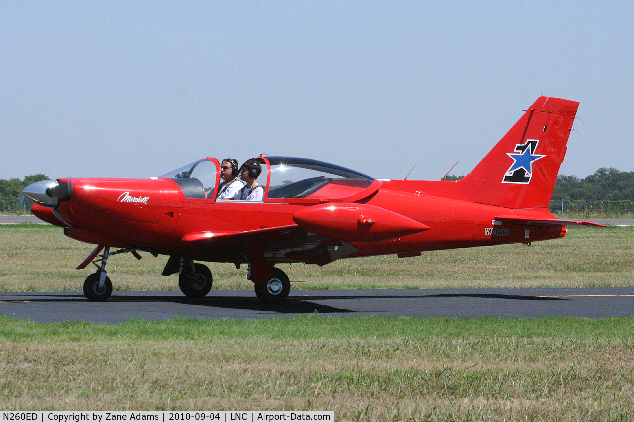 N260ED, 1978 SIAI-Marchetti SF-260 C/N 315/29-009, At Lancaster Municipal - Warbirds on Parade Fly-in.