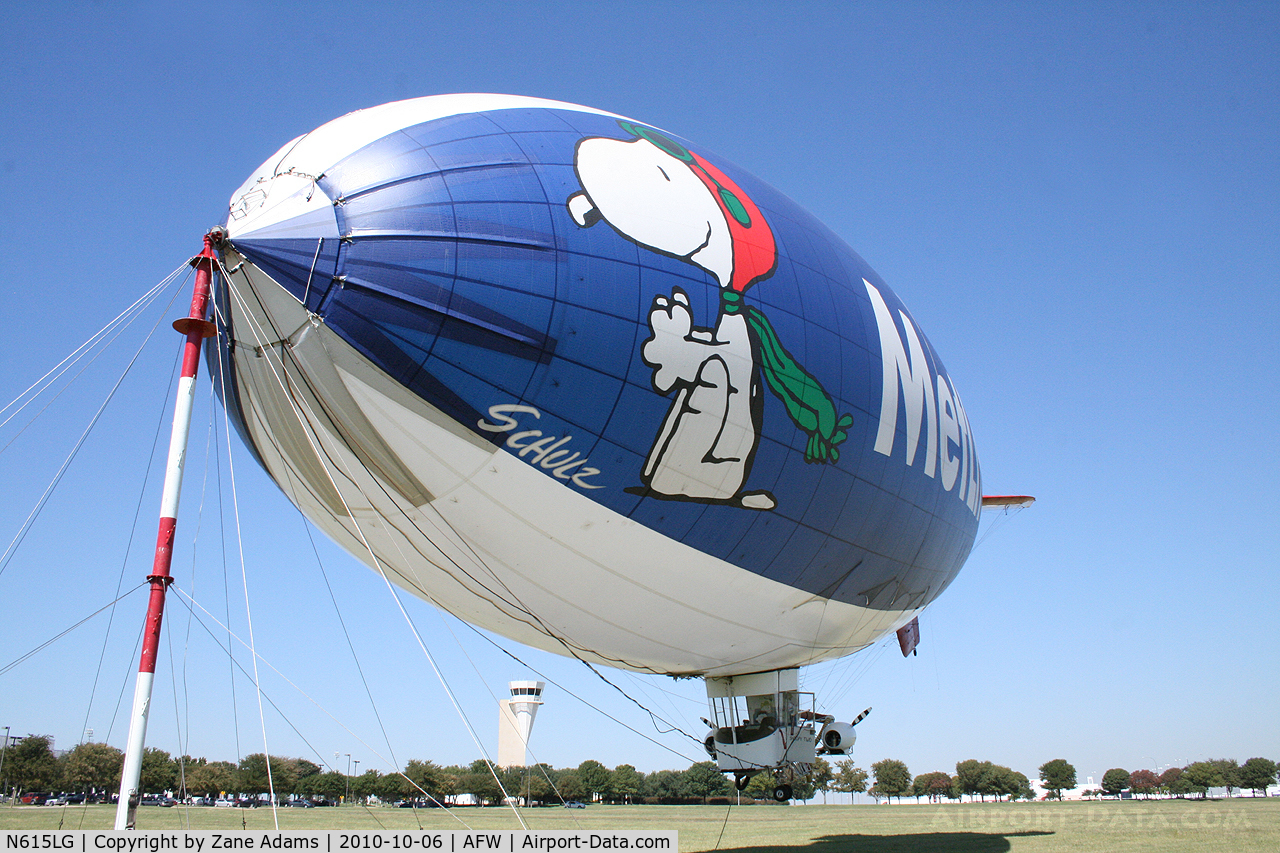 N615LG, 1997 American Blimp Corp A60R C/N 015, Met Life Blimp Snoopy 2 At Alliance Airport - Fort Worth, TX