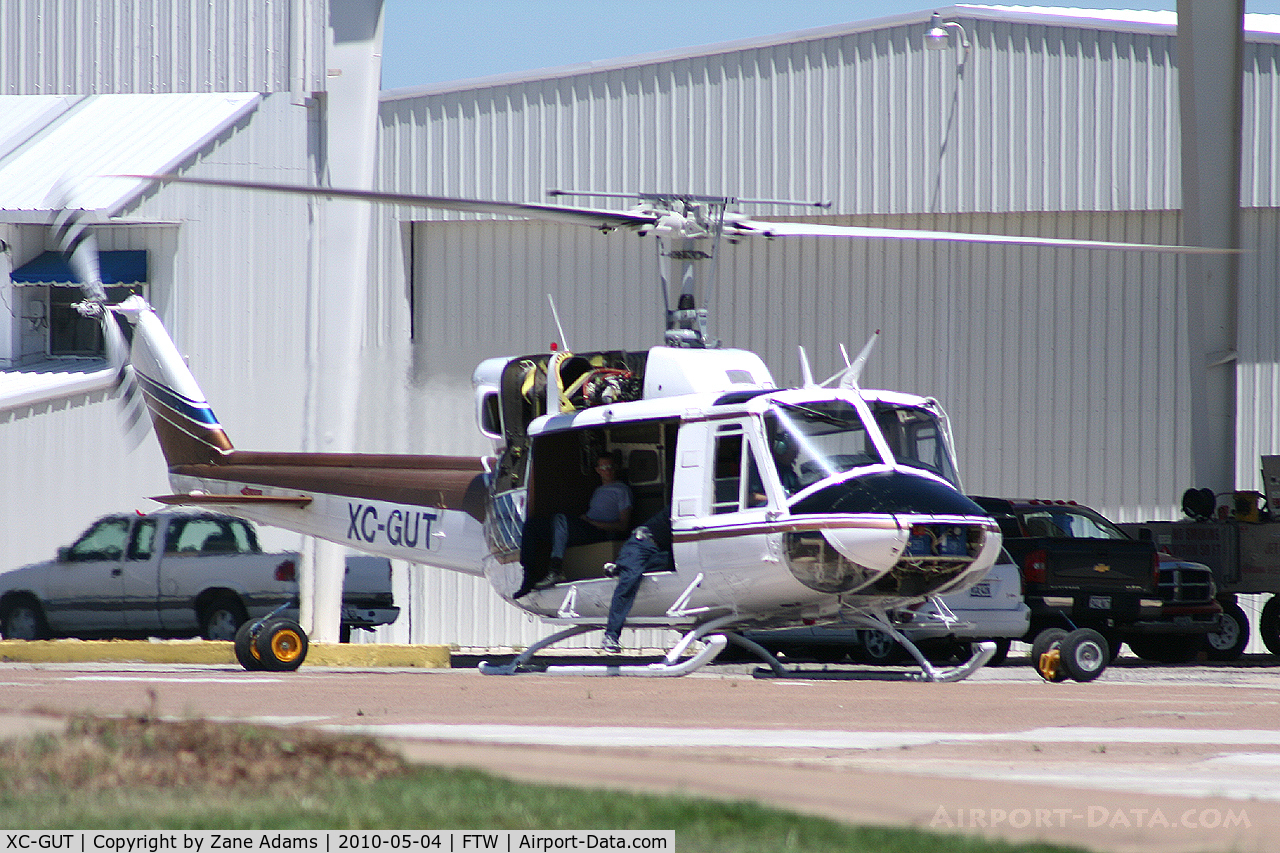 XC-GUT, Bell 212 C/N 30863, At Meacham Field - Fort Worth, TX