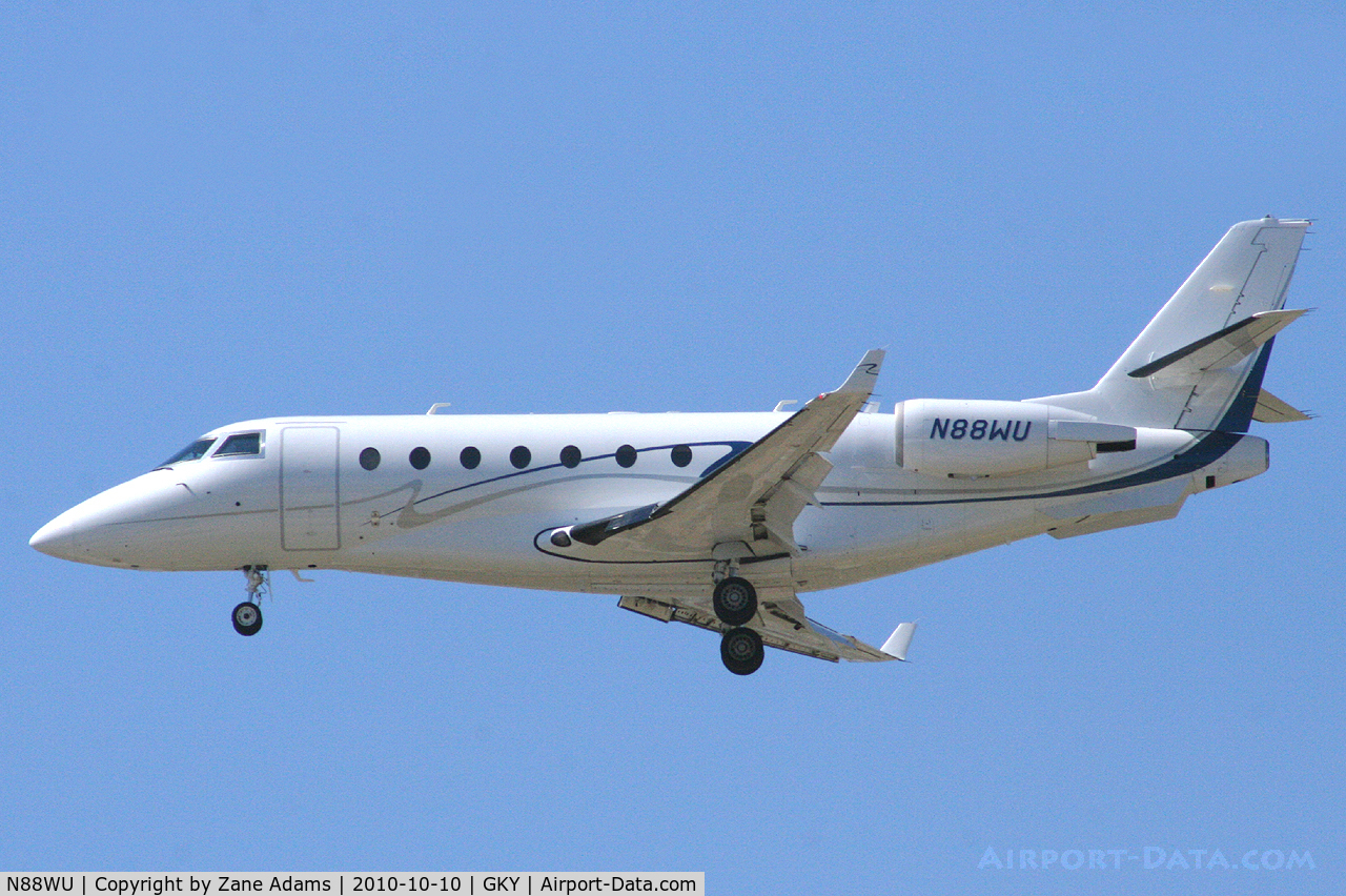 N88WU, 2005 Israel Aircraft Industries GULFSTREAM 200 C/N 111, At Arlington Municipal Airport, TX