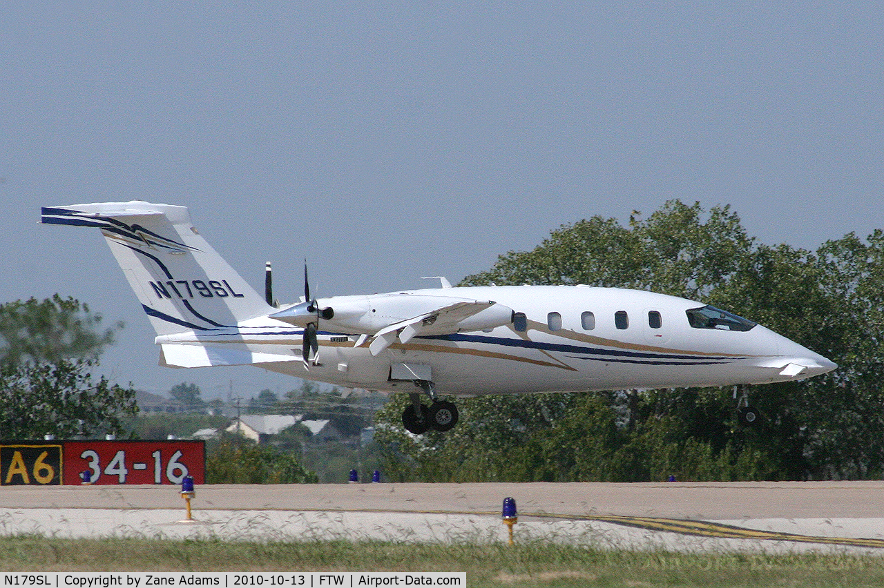 N179SL, 2008 Piaggio P-180 Avanti C/N 1170, At Meacham Field - Fort Worth, TX