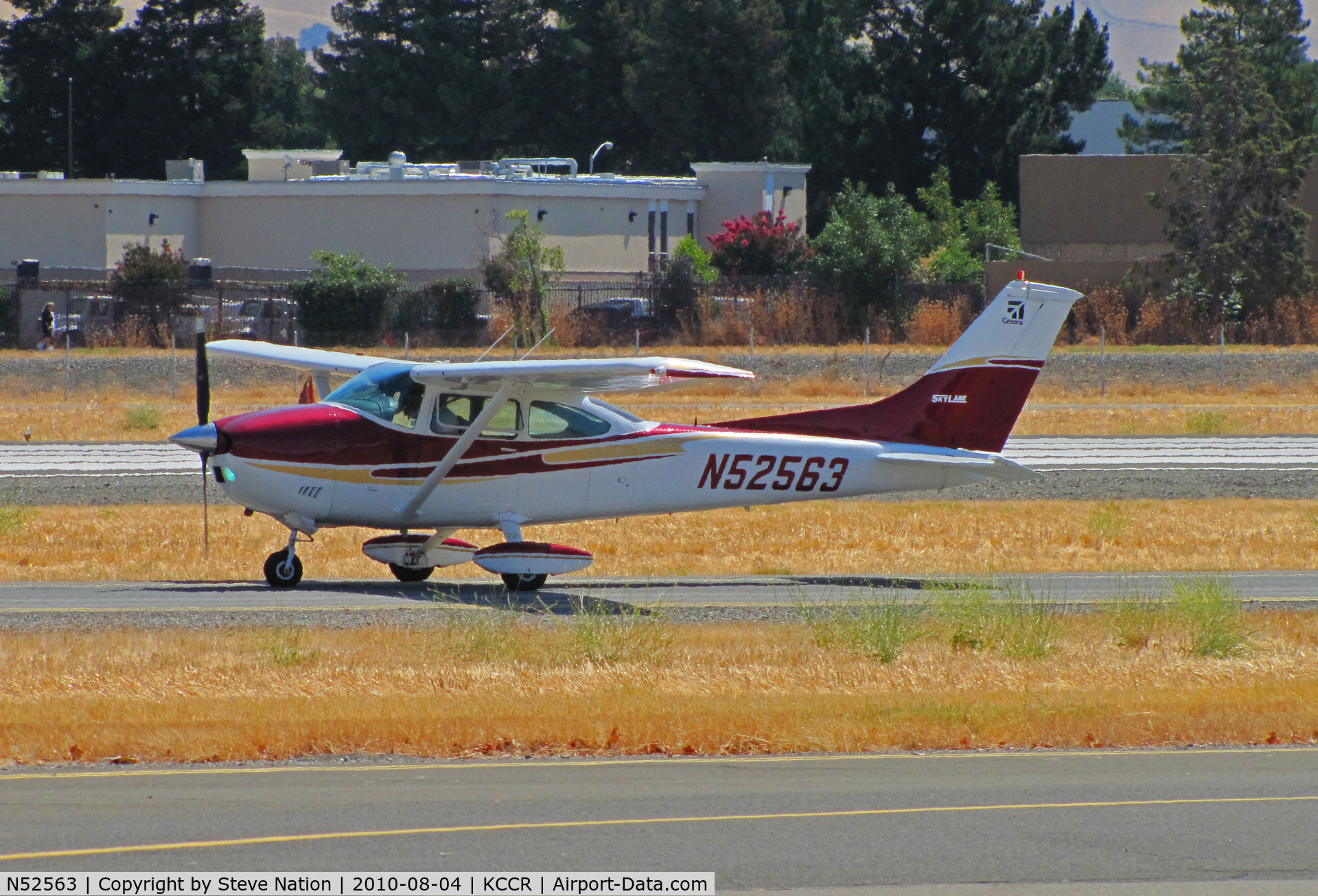 N52563, 1973 Cessna 182P Skylane C/N 18262677, Concord Flying Club operates this 1973 Cessna 182P @ KCCR/Buchanan Field, Concord, CA - sharp color scheme!