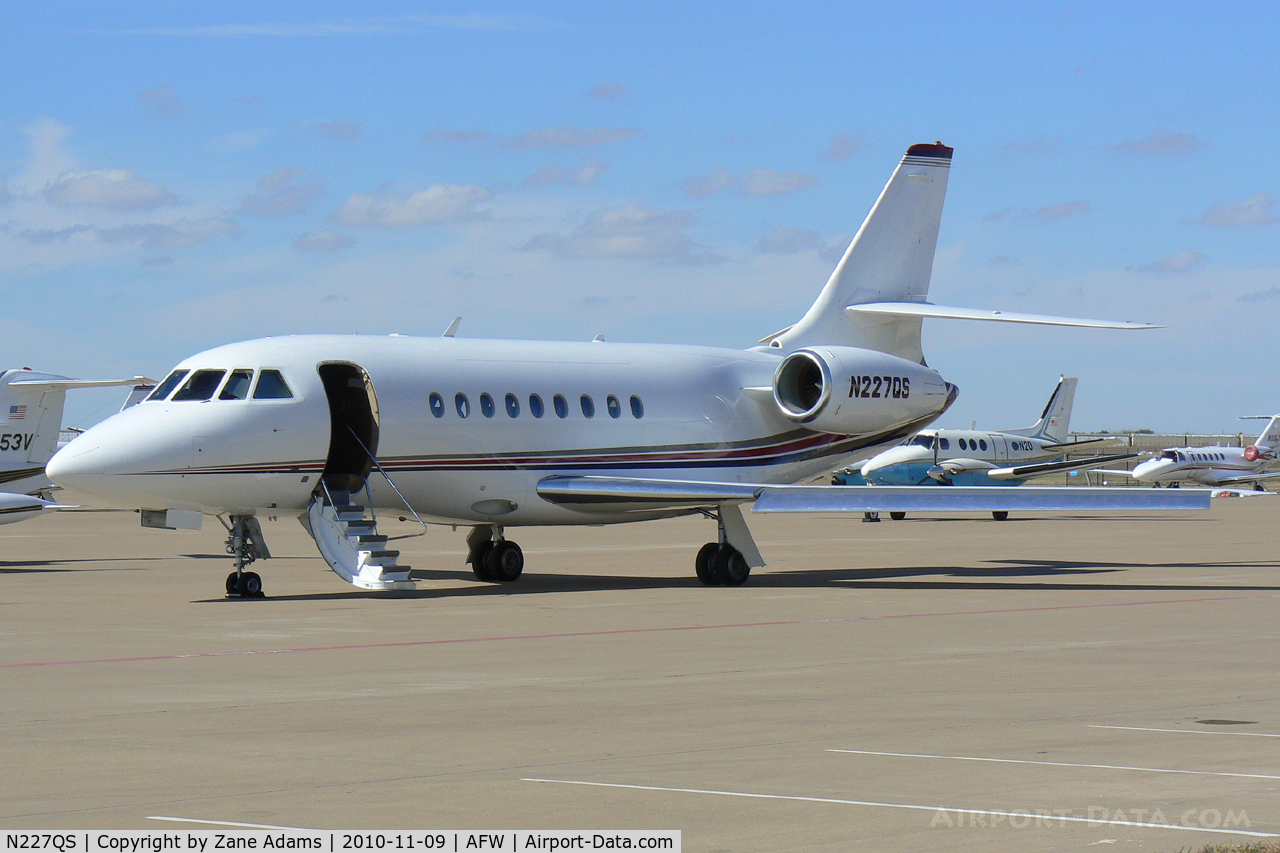N227QS, 2000 Dassault Falcon 2000 C/N 127, At Alliance Airport, Fort Worth, TX