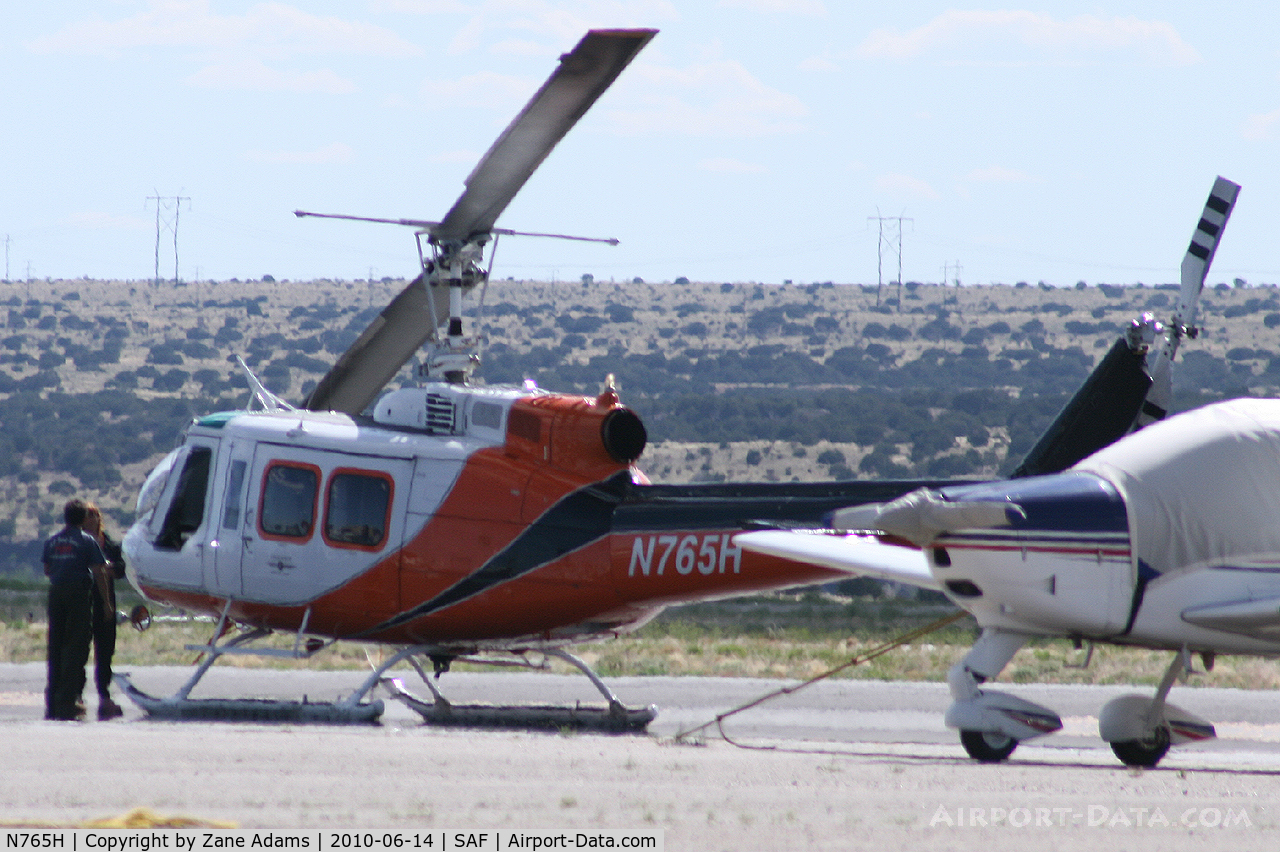 N765H, Bell 205A-1 C/N 30127, At Santa Fe Municipal Airport, Santa Fe, NM