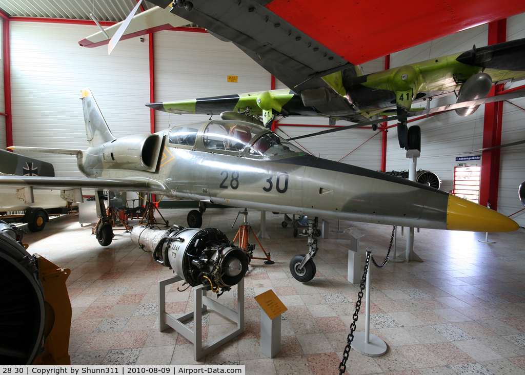 28 30, Lockheed TF-104G Starfighter C/N 583F-5960, S/n 232303 - Let L-39ZO of East German Air Force preserved @ Hermeskeil Museum...