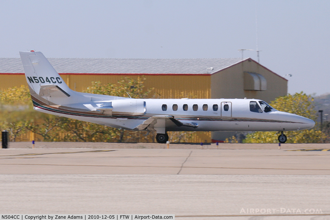 N504CC, 1999 Cessna 560 Citation Ultra C/N 560-0504, At Meacham Field - Fort Worth, TX