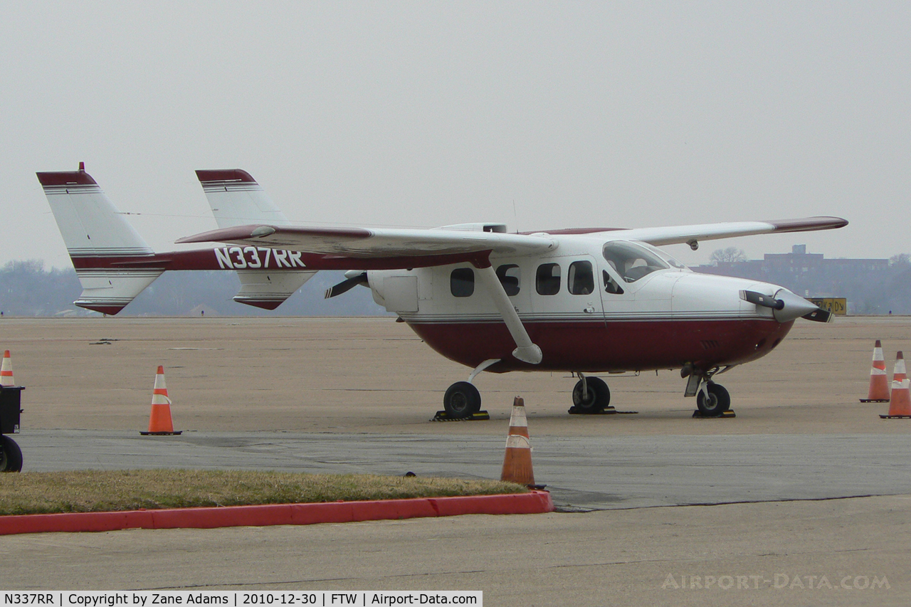N337RR, 1973 Cessna T337G Turbo Super Skymaster C/N P3370116, At Meacham Field - Fort Worth, TX