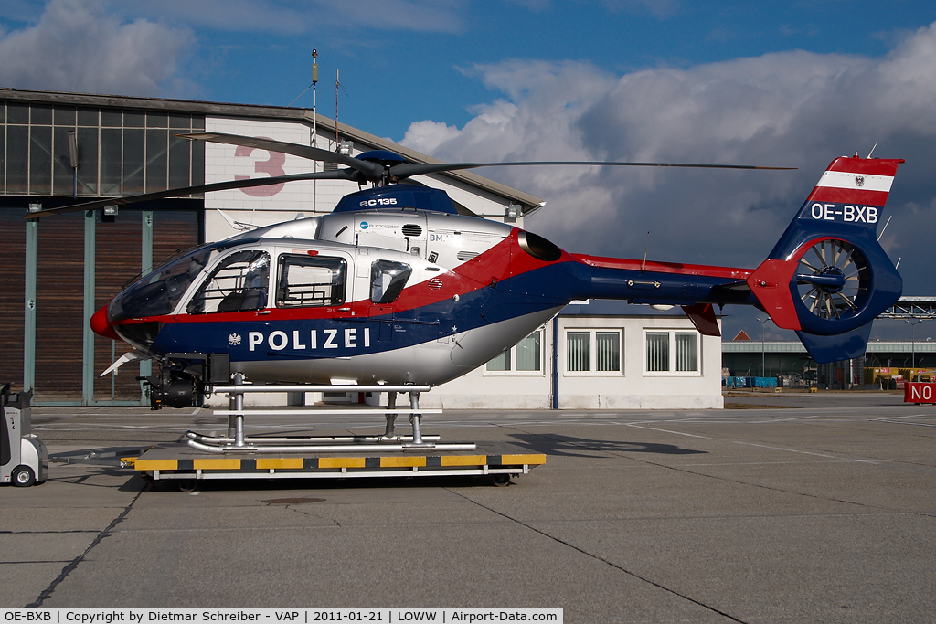 OE-BXB, 2009 Eurocopter EC-135P-2+ C/N 0783, Austrian police EC135