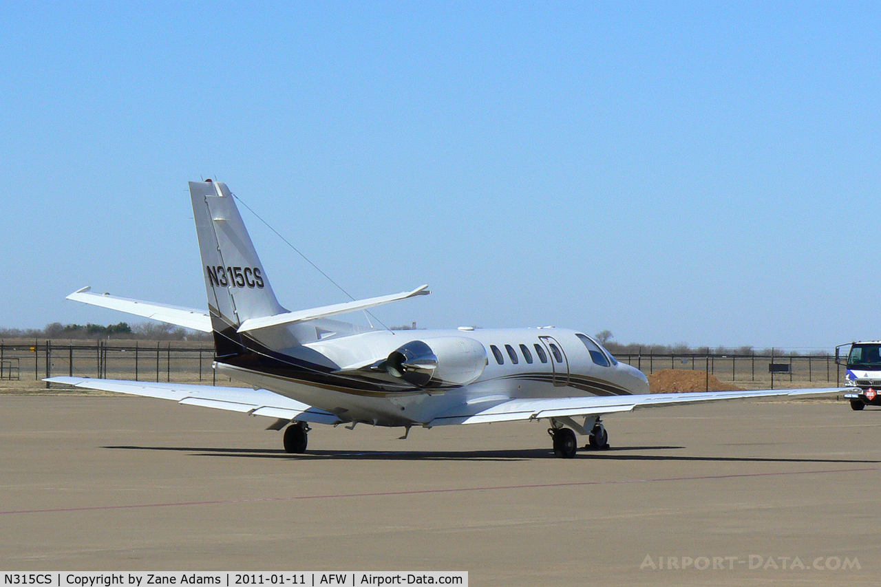 N315CS, 1996 Cessna 560 Citation Ultra C/N 560-0371, At Alliance Airport - Fort Worth, TX