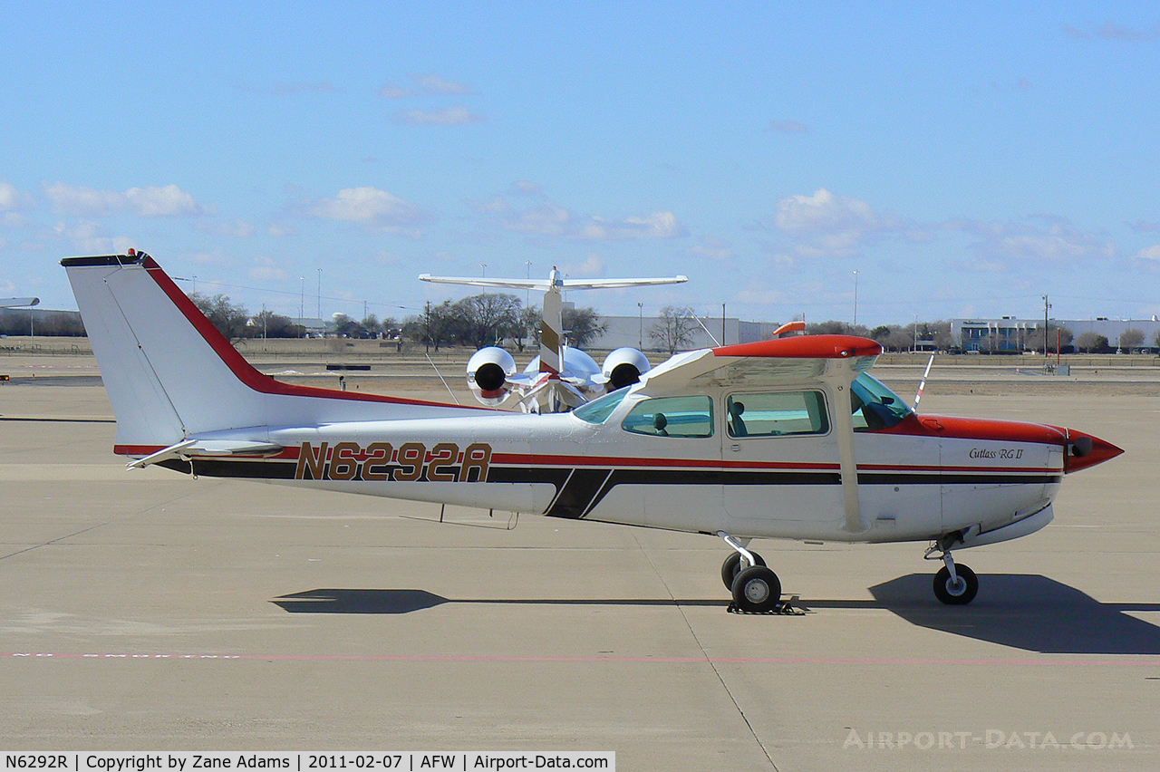 N6292R, 1979 Cessna 172RG Cutlass RG C/N 172RG0152, At Alliance Airport - Fort Worth. TX