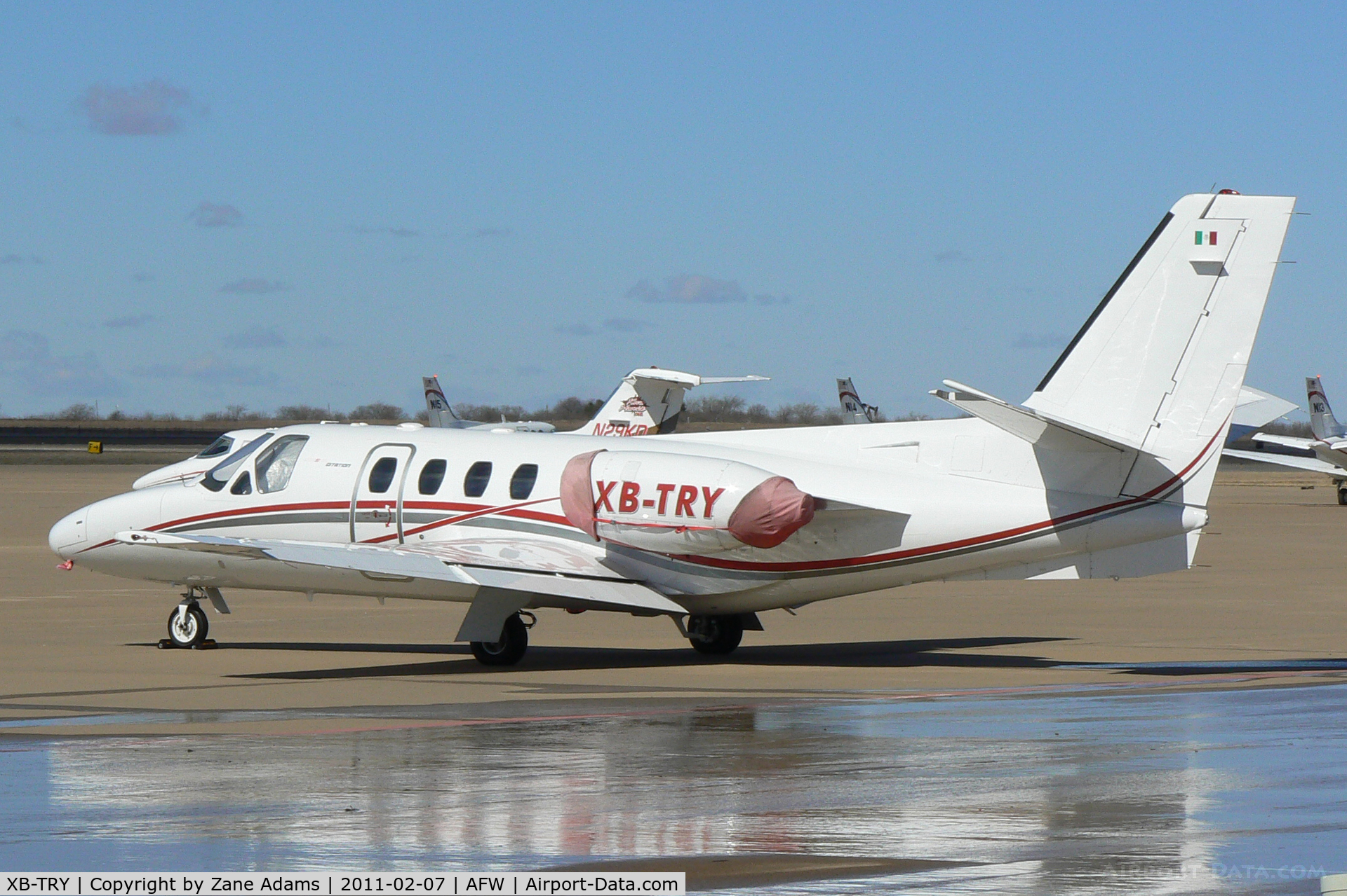 XB-TRY, 1975 Cessna 500 Citation I C/N 500-0210, At Alliance Airport - Fort Worth, TX