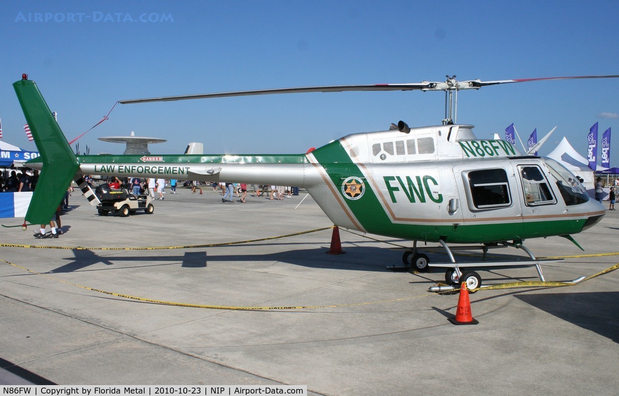 N86FW, 1976 Bell 206B C/N 2104, Fish and Wildlife