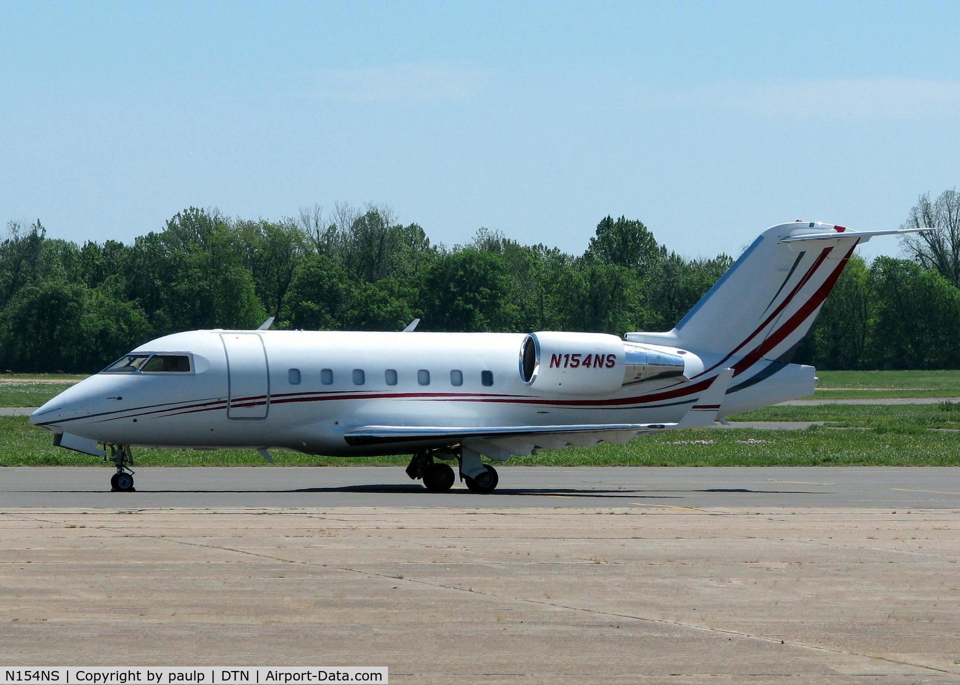 N154NS, 1994 Canadair Challenger 601-3R (CL-600-2B16) C/N 5169, At Downtown Shreveport.