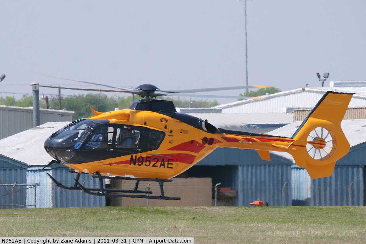 N952AE, Eurocopter EC-135P-2+ C/N 0896, At Grand Prairie Municipal - American Eurocopter.