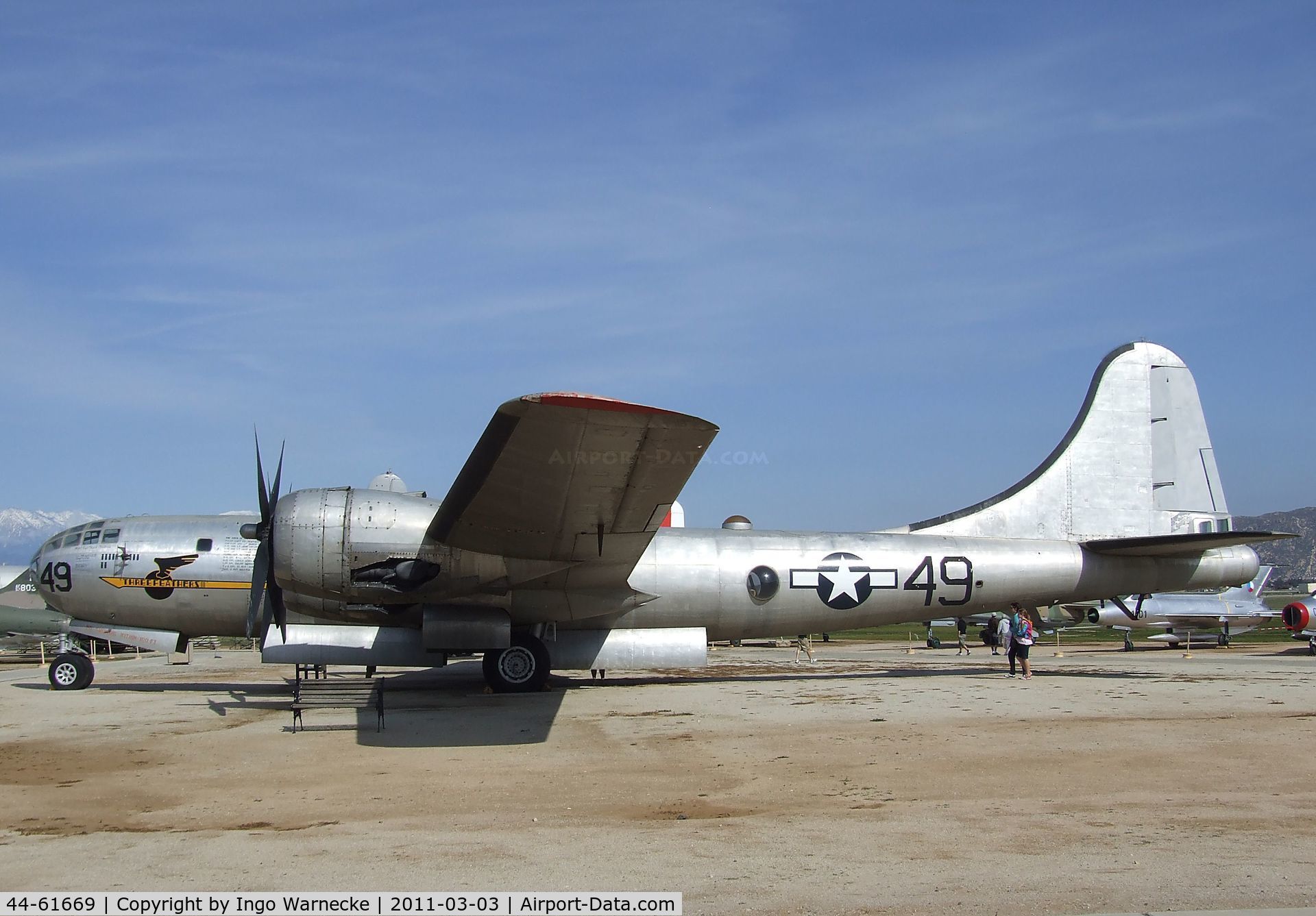 44-61669, 1944 Boeing B-29A Superfortress C/N 11146, Boeing B-29A Superfortress at the March Field Air Museum, Riverside CA