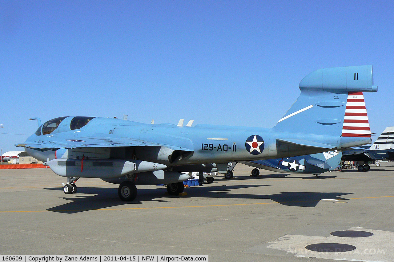 160609, Grumman EA-6B Prowler C/N P-66, At the 2011 Air Power Expo Airshow - NAS Fort Worth.