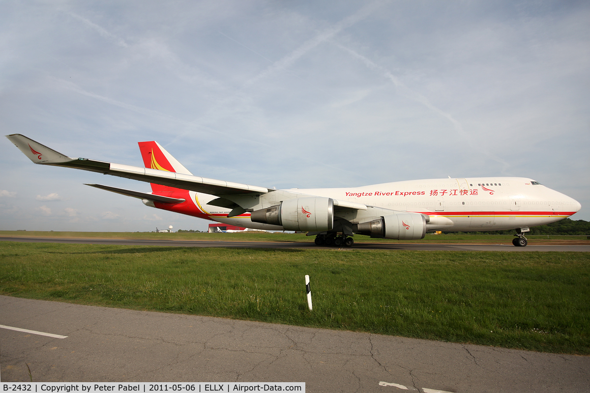B-2432, 1998 Boeing 747-481/BCF C/N 28283, LUX