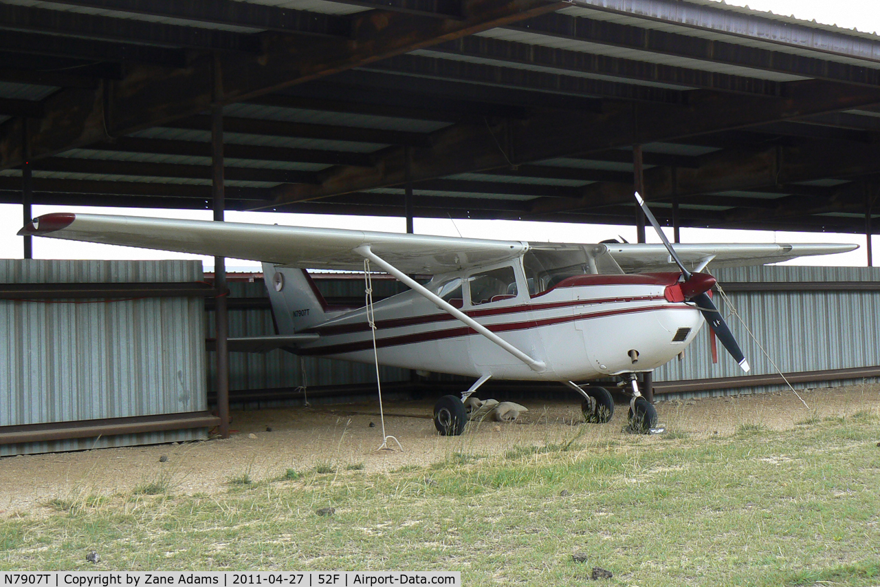N7907T, 1960 Cessna 175A Skylark C/N 56607, At Northwest Regional Airport (Aero Valley)