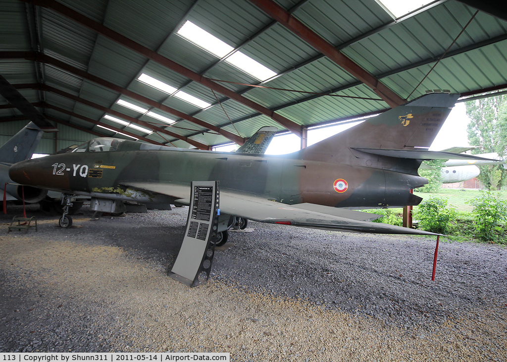 113, Dassault Super Mystere B.2 C/N 113, Preserved @ Albert Museum
