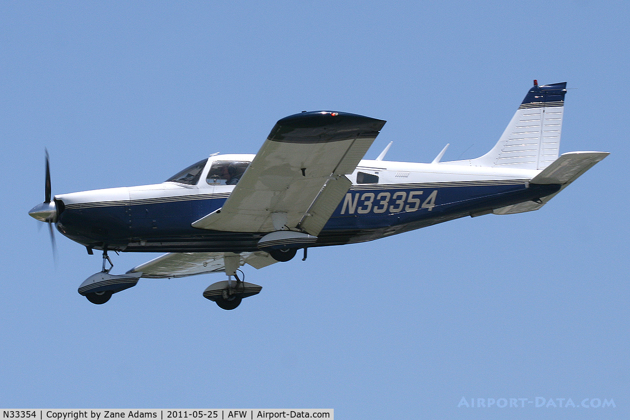 N33354, 1975 Piper PA-32-300 Cherokee Six Cherokee Six C/N 32-7540095, At Alliance Airport - Fort Worth, TX