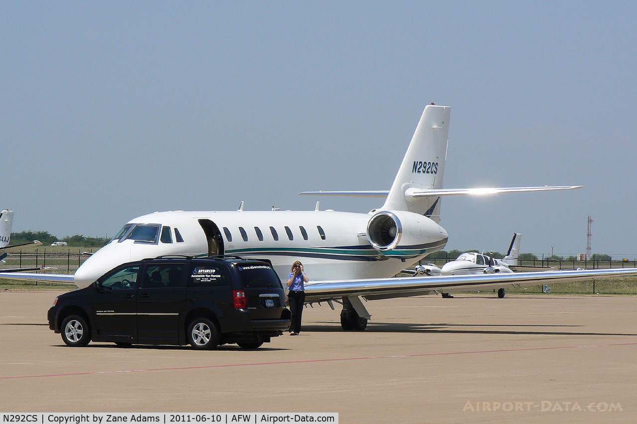N292CS, 2010 Cessna 680 Citation Sovereign C/N 680-0292, At Alliance Airport - Fort Worth, TX