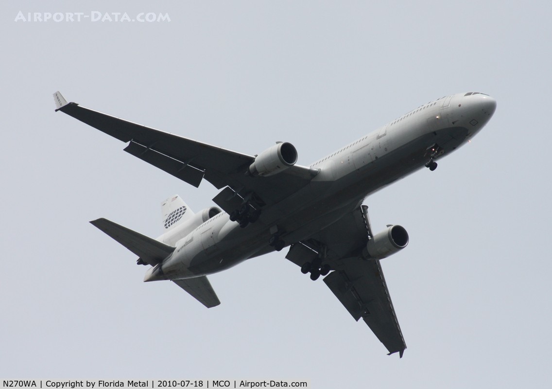 N270WA, McDonnell Douglas MD-11 C/N 48449, World MD-11