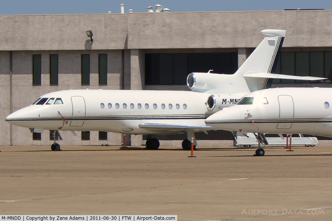 M-MNDD, 2007 Dassault Falcon 900EX C/N 612, A Manx registered Canadair at Meacham Field - Fort Worth, TX