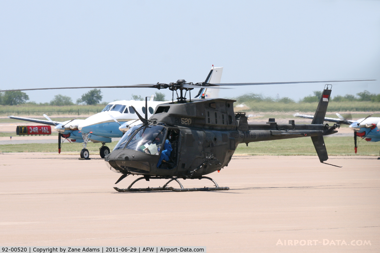92-00520, 1992 Bell OH-58D Kiowa Warrior C/N 48501, OH-58D at Alliance Airport - Fort Worth, TX