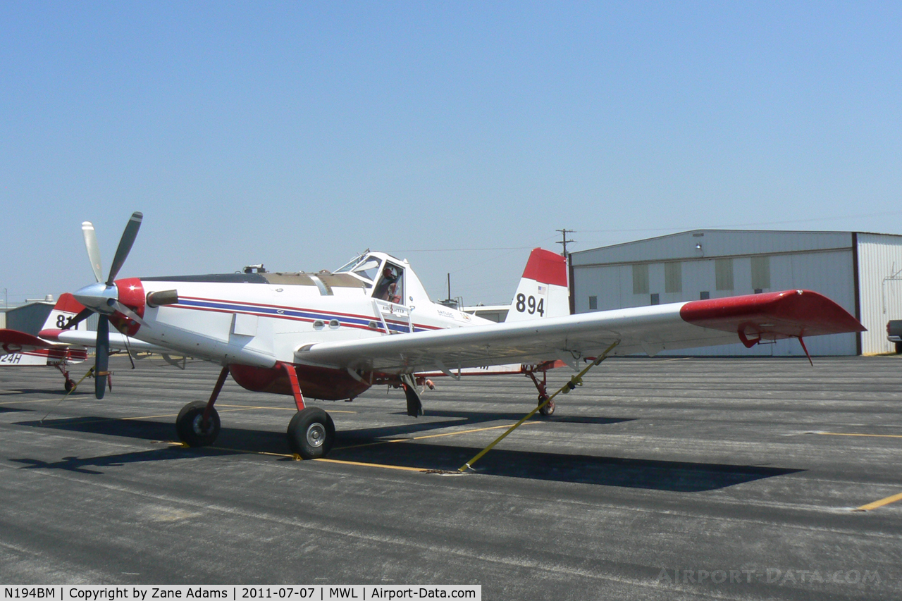 N194BM, 2008 Air Tractor AT-802A C/N 802A-0283, SEAT (Single Engine Air Tanker) at Mineral Wells