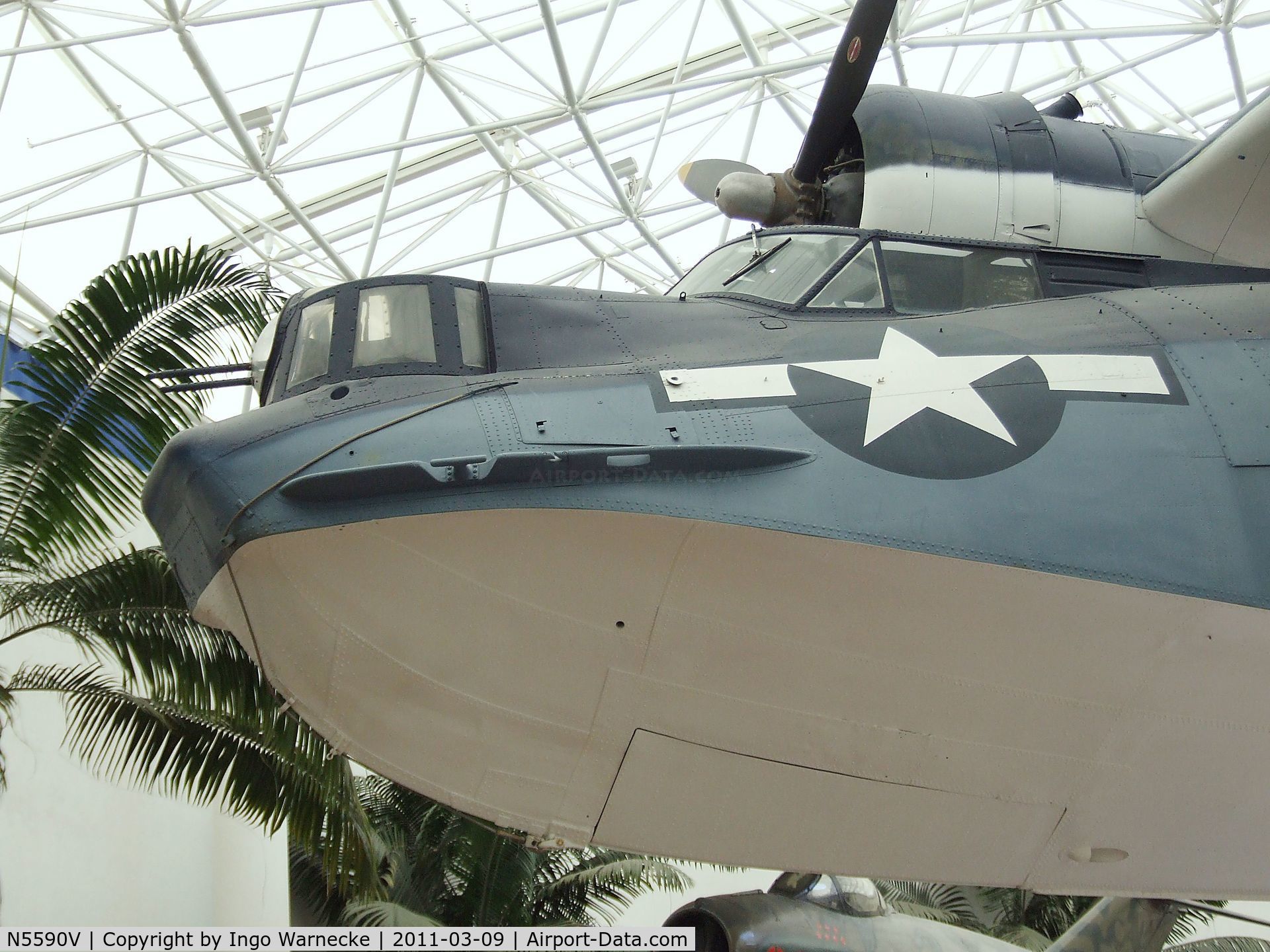 N5590V, Consolidated Vultee 28-5ACF C/N 1768 (USN48406), Consolidated PBY-5A Catalina at the San Diego Air & Space Museum, San Diego CA