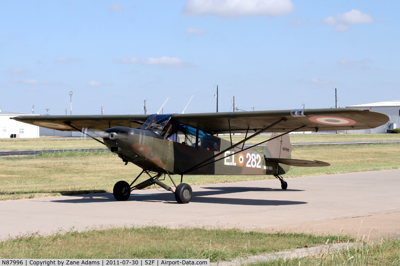 N87996, 1954 Piper L-21B Super Cub (PA-18-135) C/N 18-4026, Northwest Regional Airport (Aero Valley) Fort Worth, TX