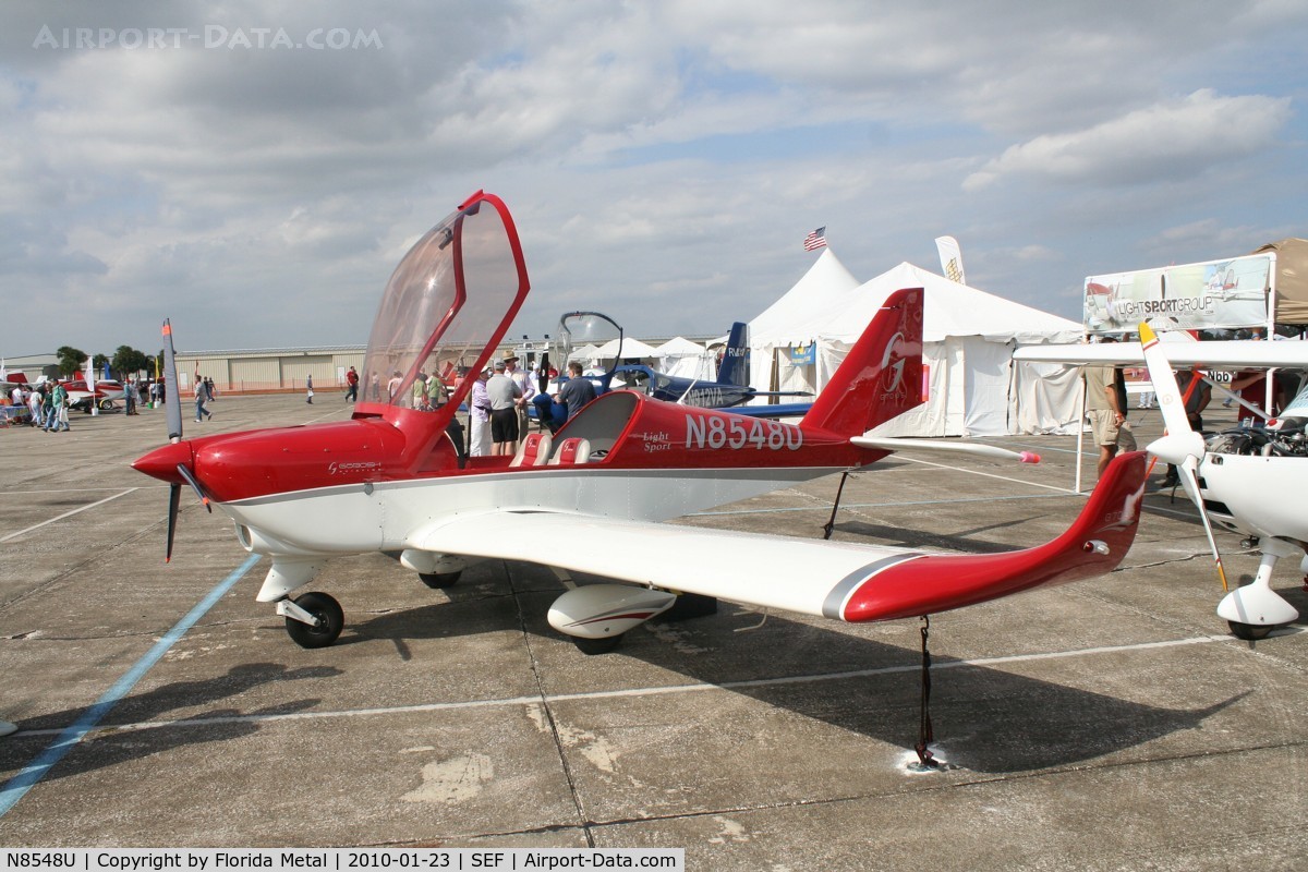 N8548U, 2007 Aero AT-4 LSA C/N AT4-005, Gobosh