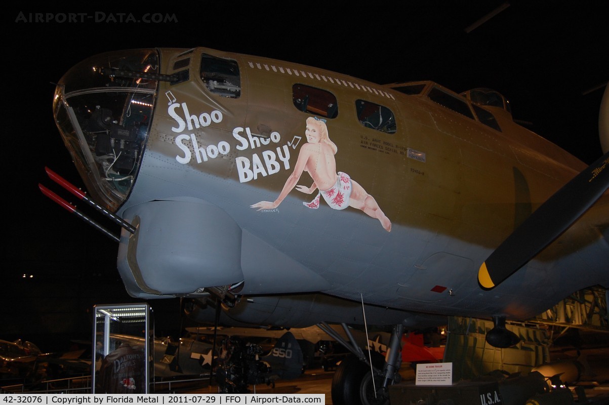 42-32076, 1942 Boeing B-17G Flying Fortress C/N 7190, Shoo shoo Baby