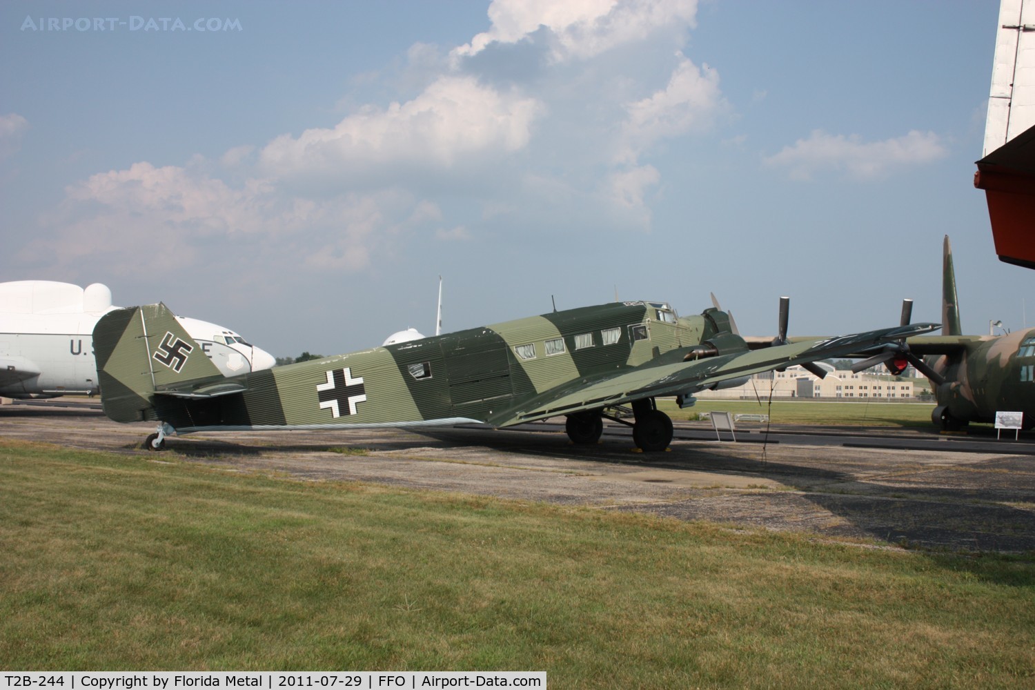 T2B-244, Junkers (CASA) 352L (Ju-52) C/N 135, Casa 352L Spanish built Ju-52