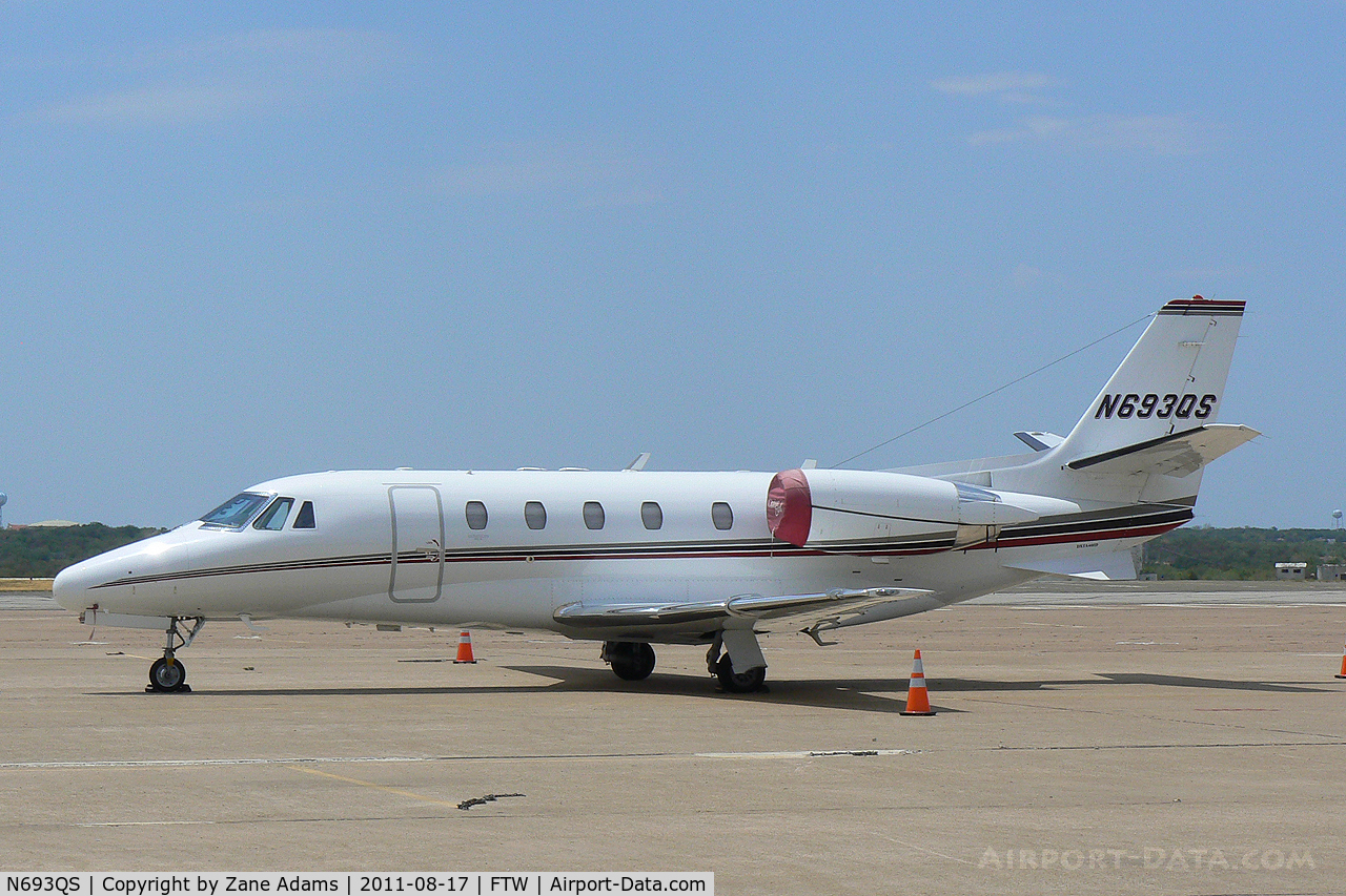 N693QS, 2006 Cessna 560XLS Citation Excel C/N 560-5657, At Meacham Field - Fort Worth, TX