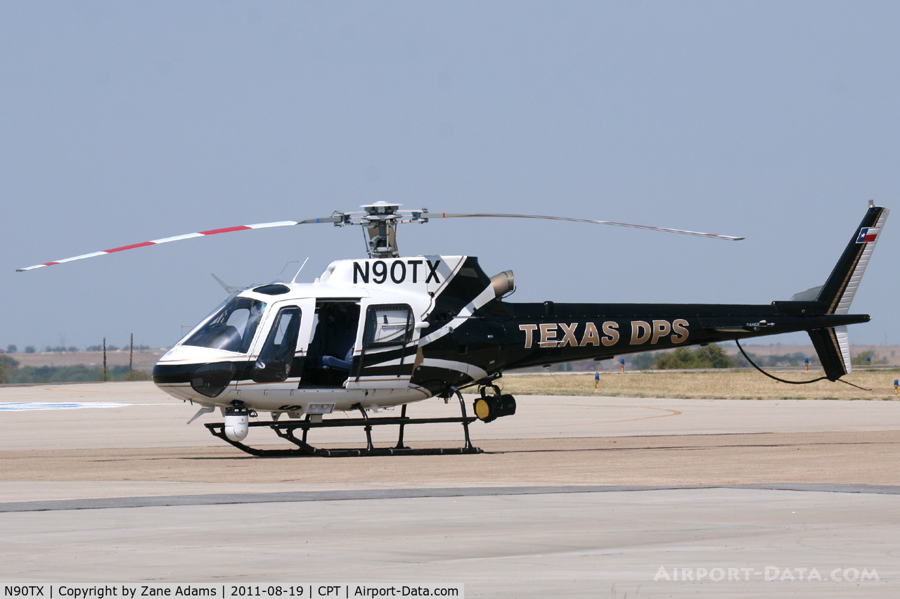 N90TX, 2008 Aerospatiale AS-350B-2 Ecureuil C/N 4401, Texas Department of Public Safety at Cleburne Municipal