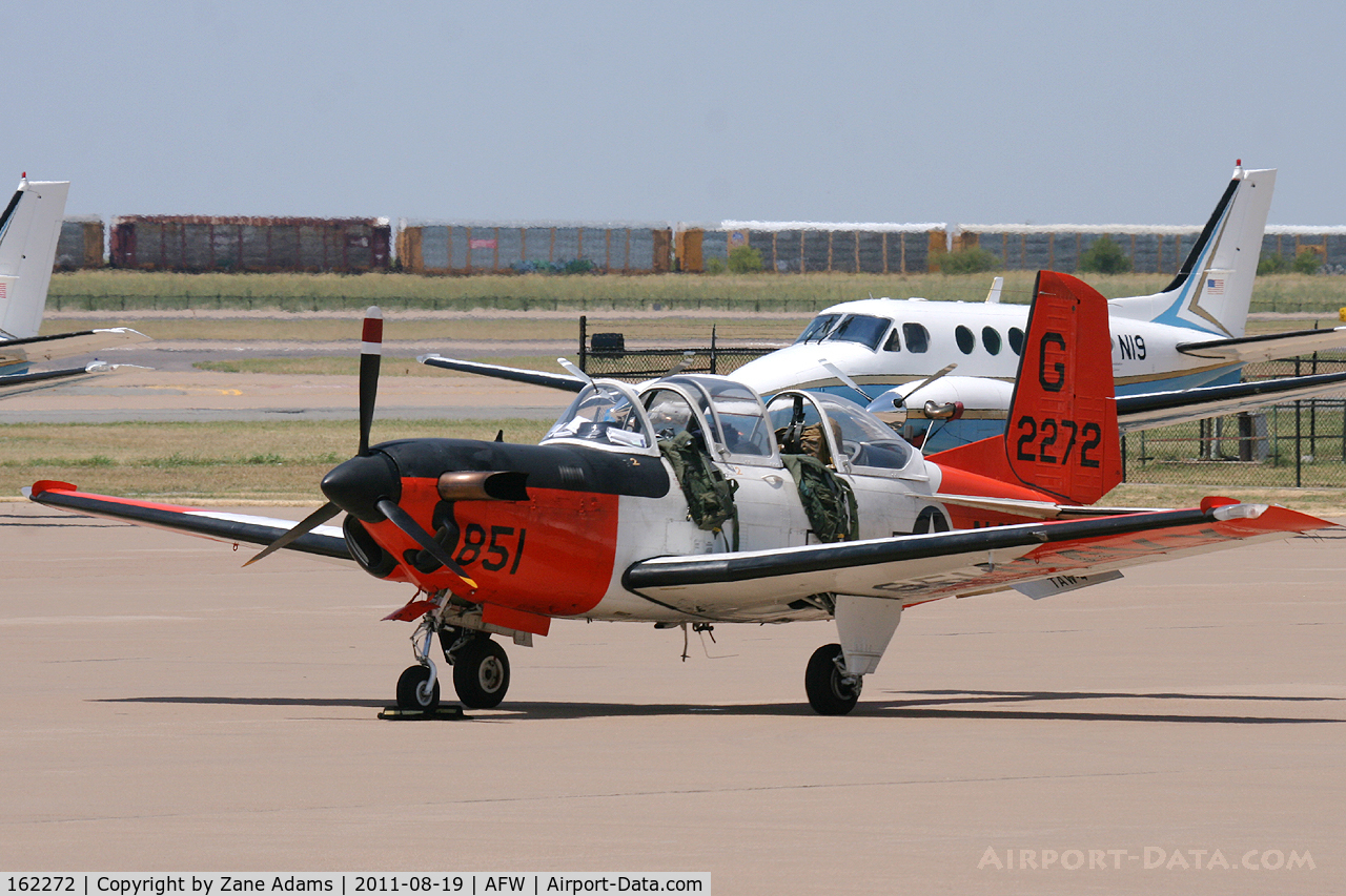 162272, Beech T-34C Turbo Mentor C/N GL-270, At Alliance Airport - Fort Worth, TX