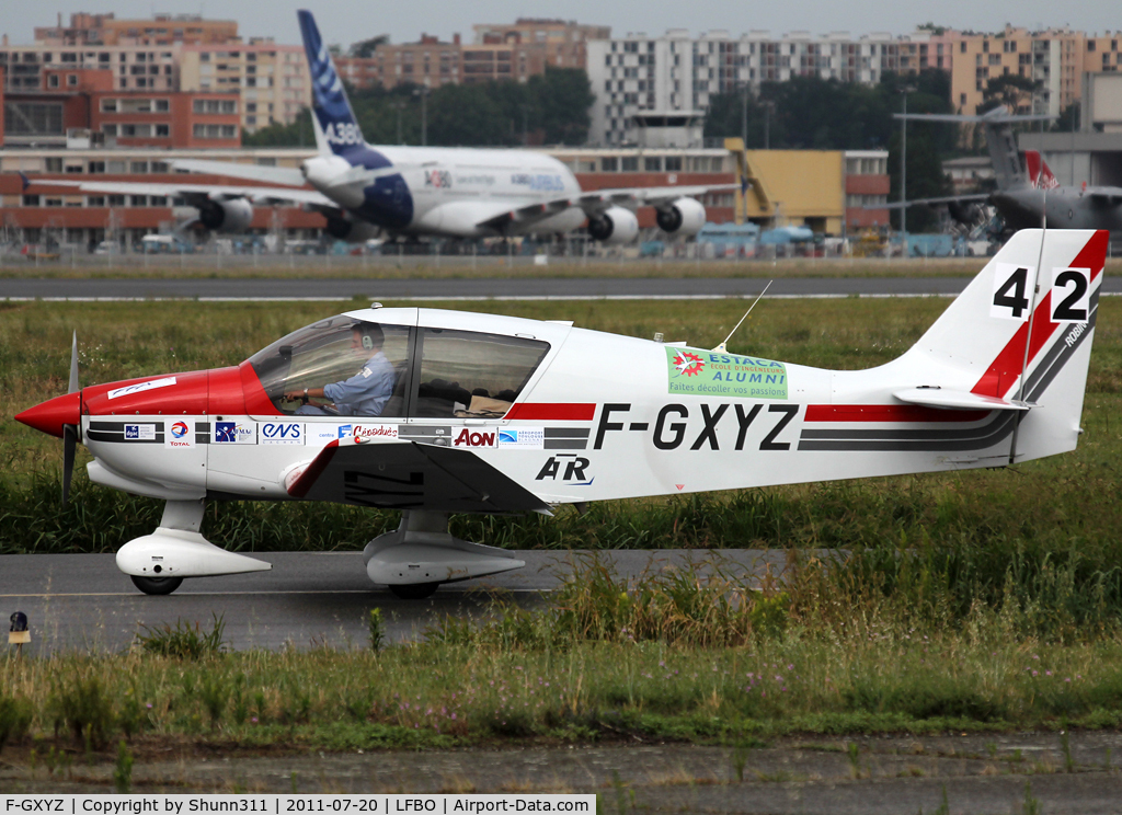 F-GXYZ, Robin DR-400-120 Petit Prince C/N 2545, Participant of the French Young Pilot Tour 2011