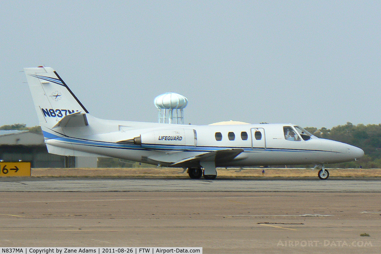 N837MA, 1973 Cessna 500 C/N 500-0096, At Meacham Field - Fort Worth, TX