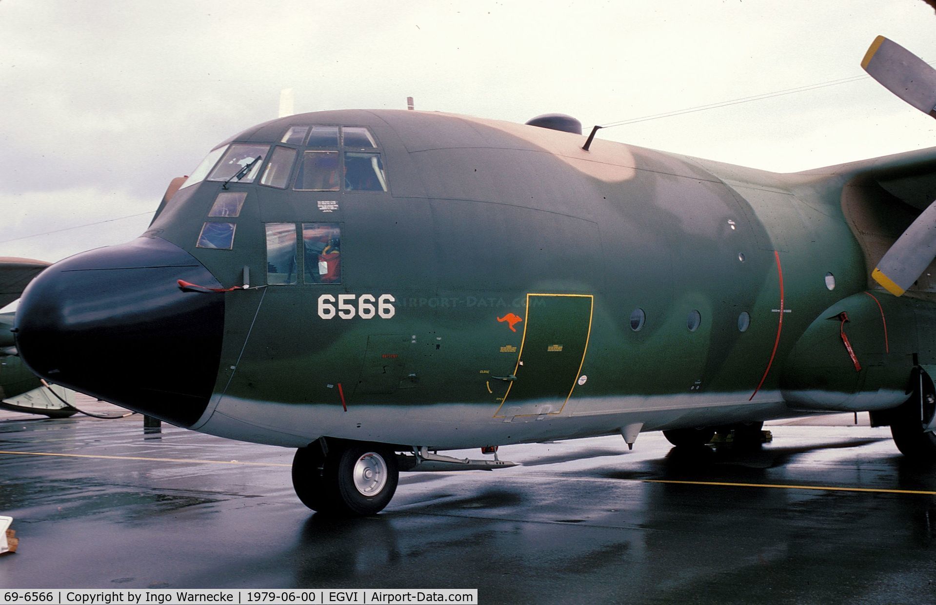 69-6566, 1969 Lockheed C-130E Hercules C/N 382-4340, Lockheed C-130E Hercules of the USAF at the 1979 International Air Tattoo, Greenham Common