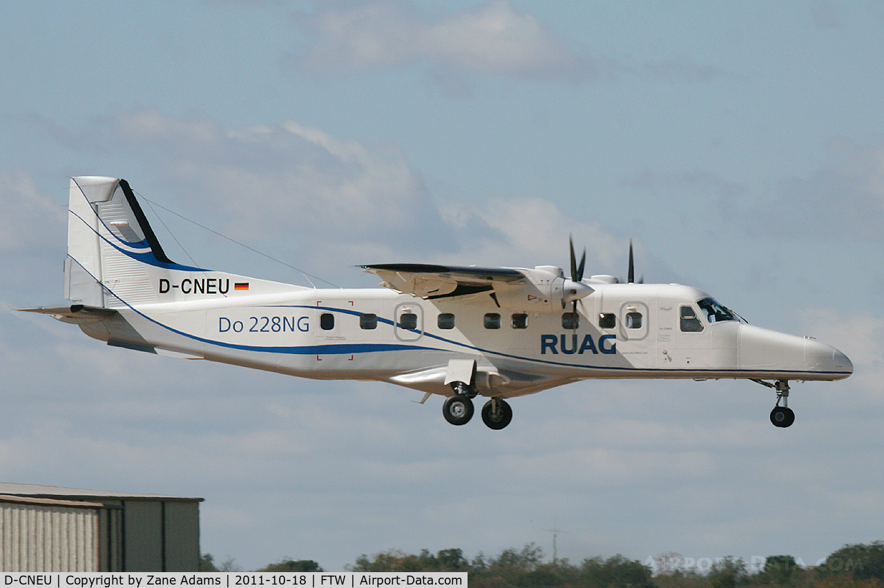 D-CNEU, 1992 Dornier 228-212 C/N 8206, At Meacham Field - Fort Worth, TX