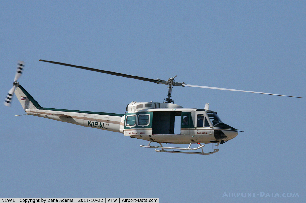 N19AL, 1974 Bell 205B C/N 30166, At the 2011 Alliance Airshow - Fort Worth, TX