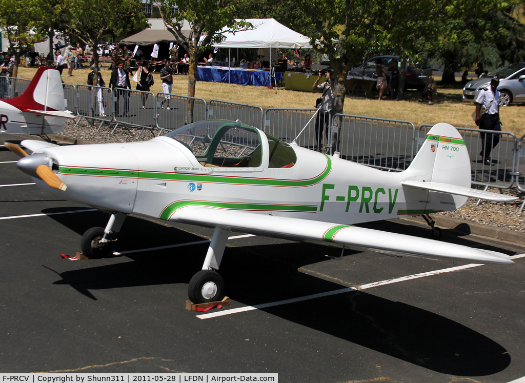 F-PRCV, Nicollier HN-700 Menestrel II C/N 17, Used as a static aircraft during Rochefort Open Day...
