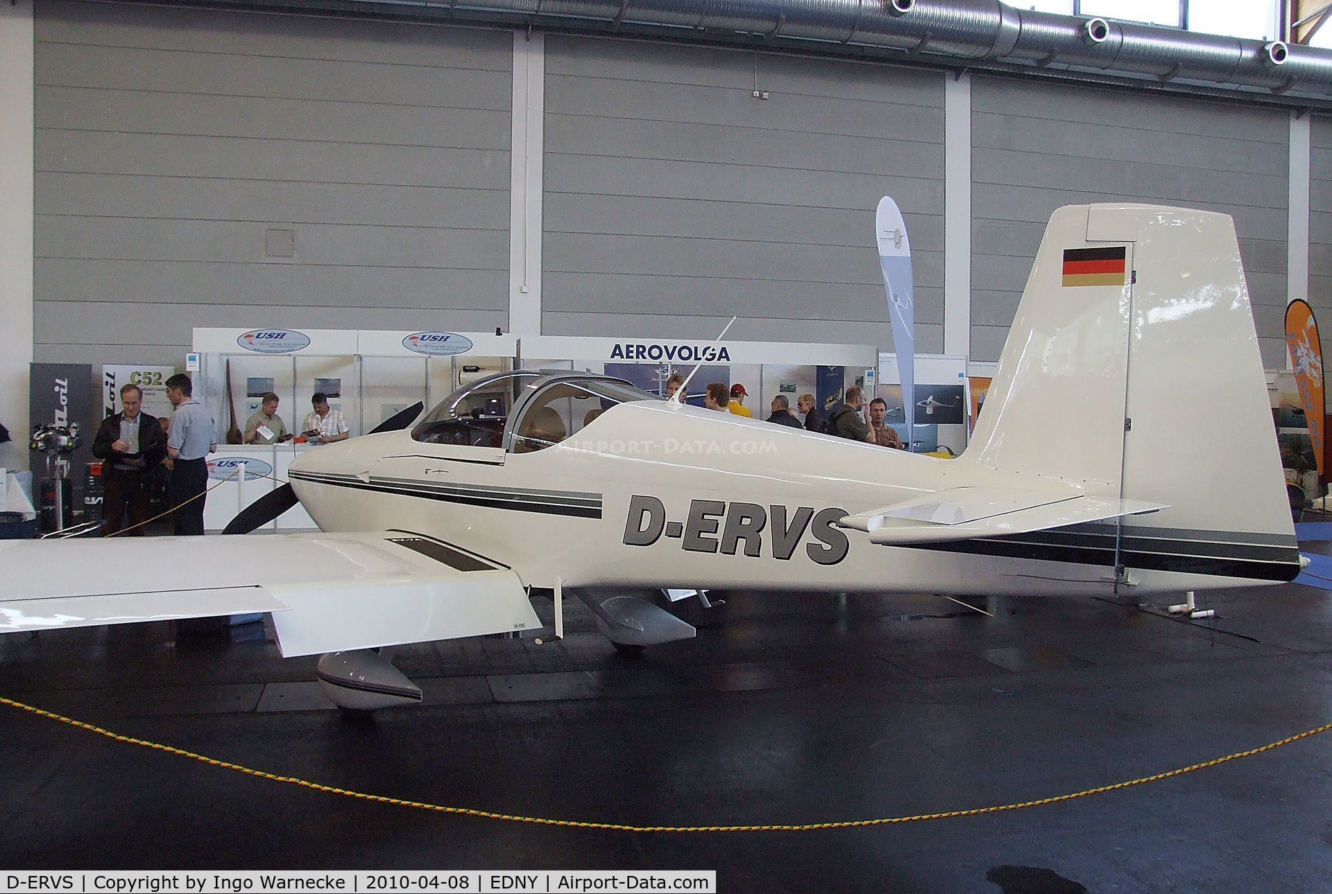 D-ERVS, Vans RV-7A C/N Not found D-ERVS, Vans RV-7A at the AERO 2010, Friedrichshafen