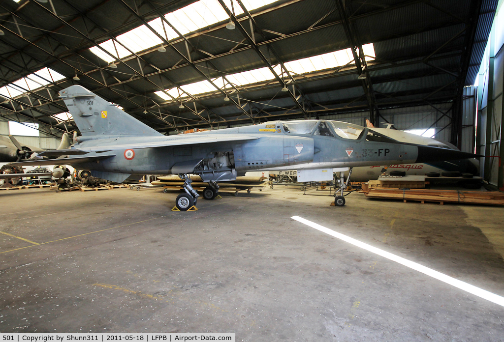 501, Dassault Mirage F.1B C/N 501, Stored at Dugny...