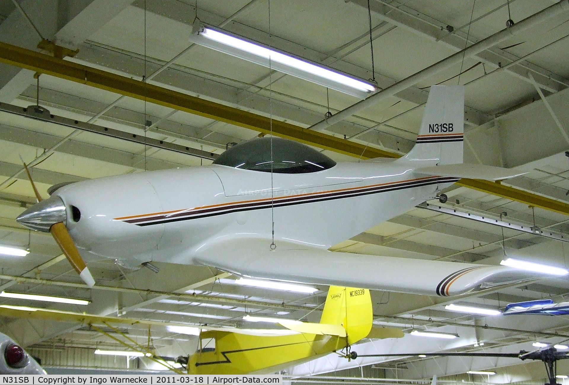 N31SB, Rand Robinson KR-1 C/N ONE, Rand-Robinson (S.J. Bailey) KR-1 at the Mid-America Air Museum, Liberal KS