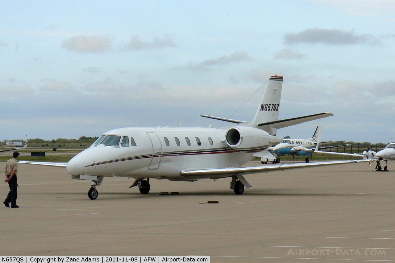 N657QS, 2006 Cessna 560XLS Citation Excel C/N 560-5636, At Alliance Airport - Fort Worth, TX