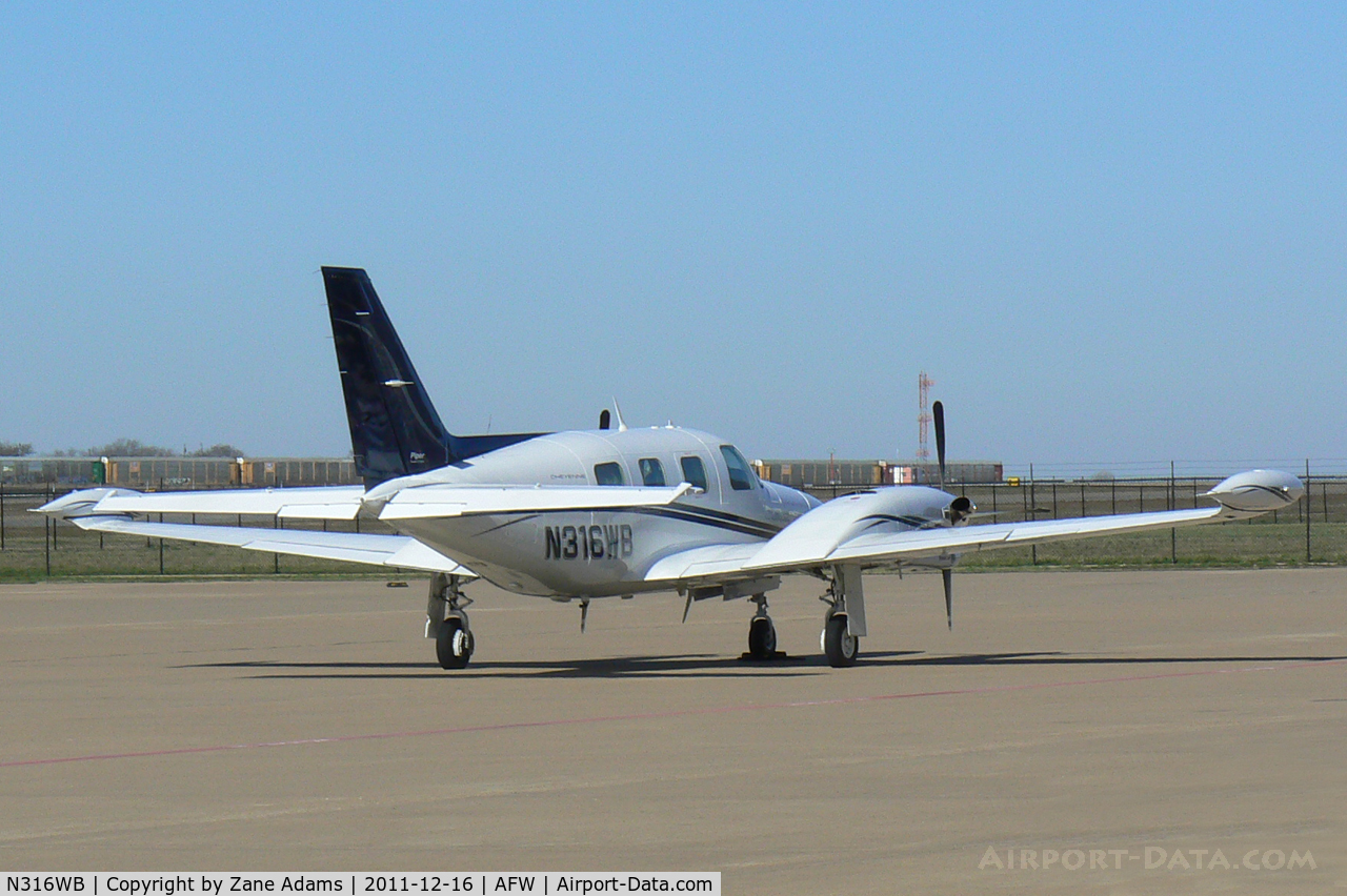 N316WB, 1980 Piper PA-31T1 C/N 31T-8004057, At Alliance Airport - Fort Worth, TX