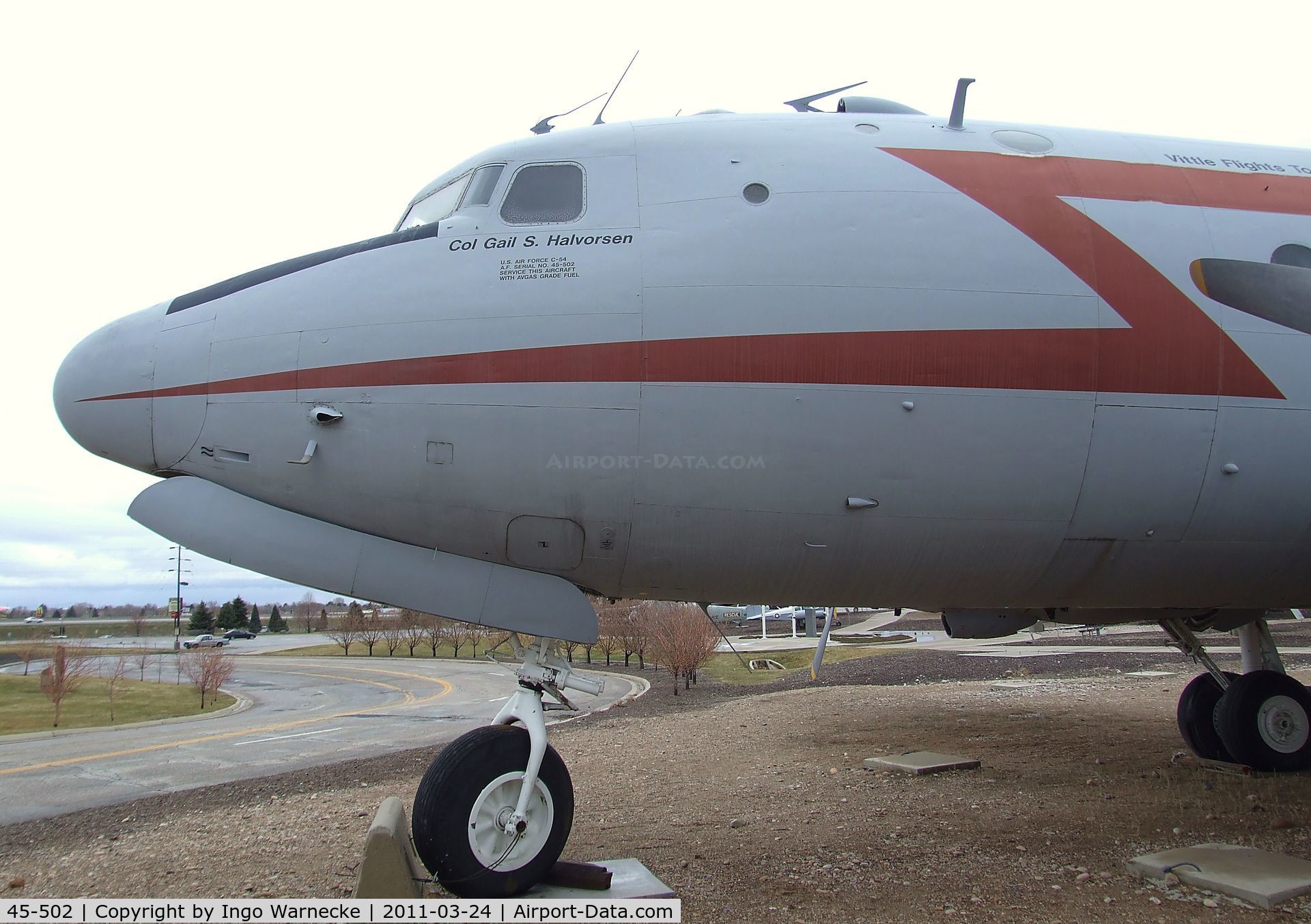 45-502, Douglas DC-4 Skymaster (C-54G) C/N 45-502, Douglas C-54G-1-DO Skymaster at the Hill Aerospace Museum, Roy UT